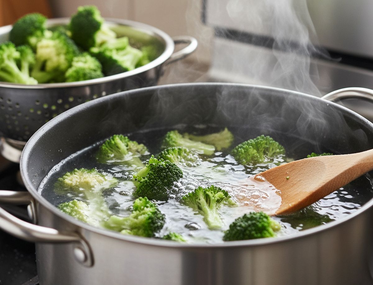 Temps de cuisson des brocolis à l'eau